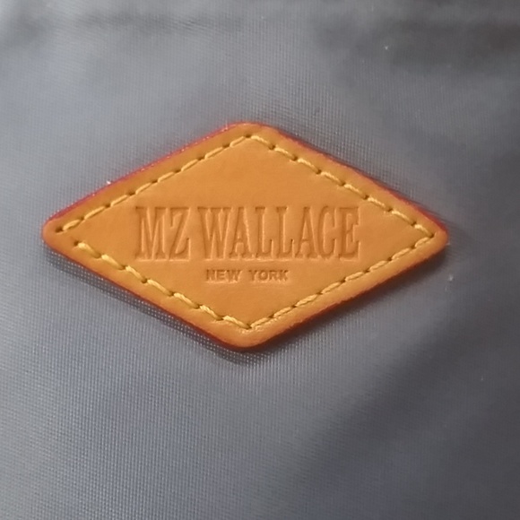 MZ Wallace Blue Leather Purse w/ Matching Clutch - Picture 4 of 5